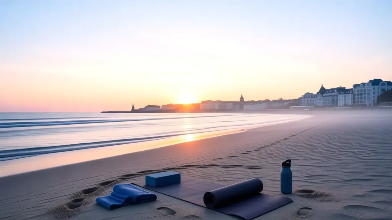 Joga na sopockiej plaży o świcie – jak dzięki niej poprawić samopoczucie?