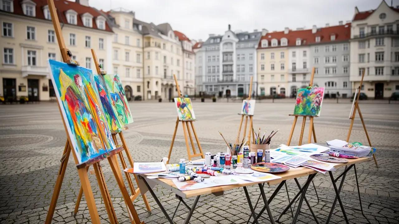 Młodzież z Sopotu bierze udział w międzyszkolnym projekcie artystycznym