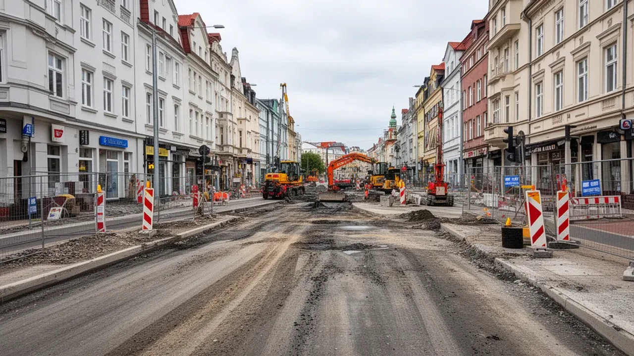 Remont al. Niepodległości utrudni dojazd do centrum