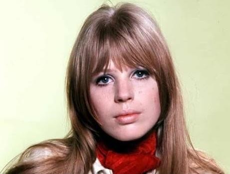 Portret Marianne Faithfull z okresu 
